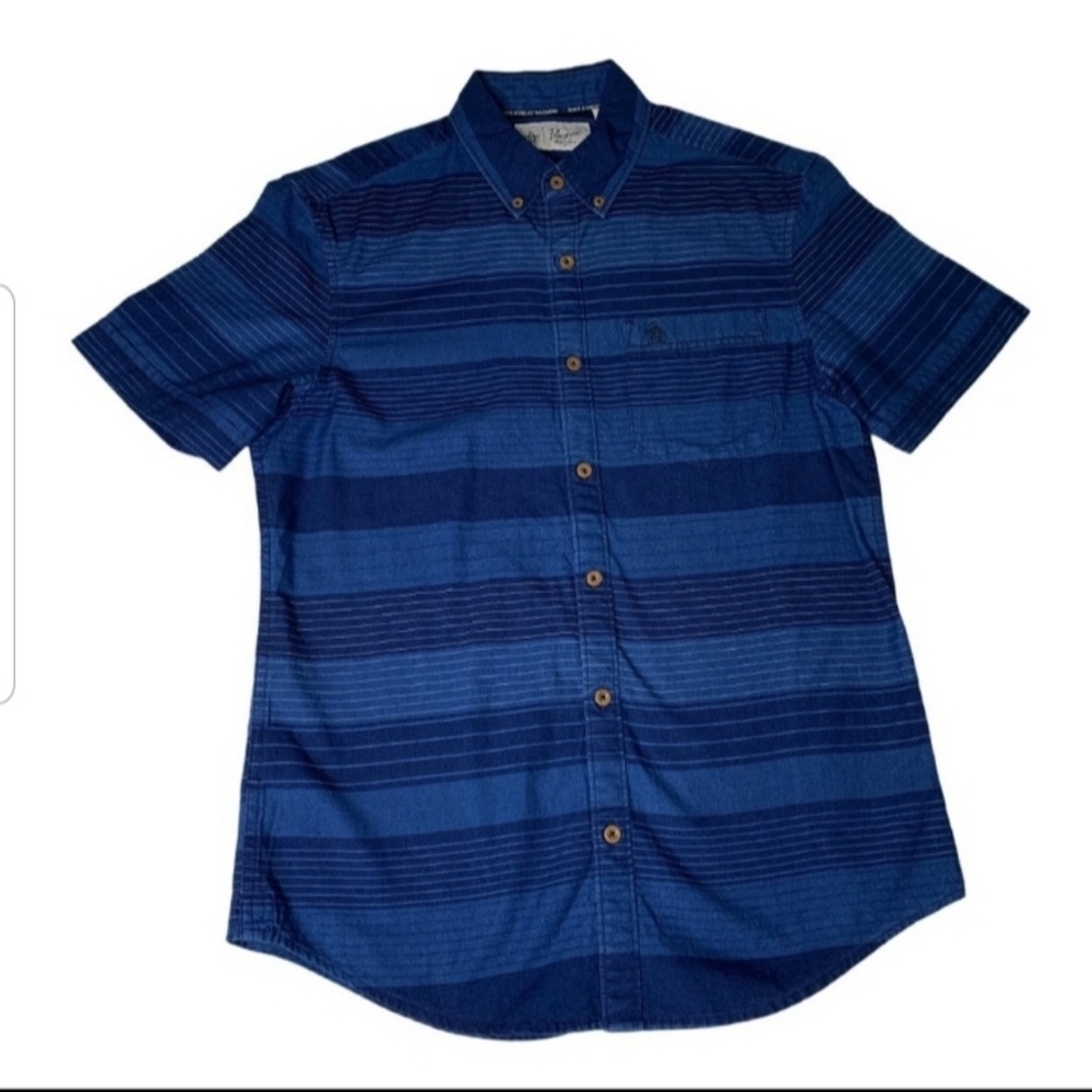 Original Penguin Button Down Short Sleeve Shirt - Picture 3 of 7